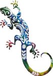 Boho Watercolor Lizard (image for) Boho Watercolor Lizard